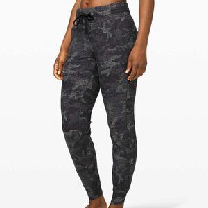 Lululemon Ready To Rulu Pant Jogger Incognito Camo Black Camouflage Size 4